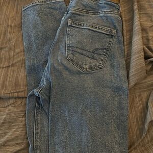 American Eagle Outfitters Blue Mom Jeans